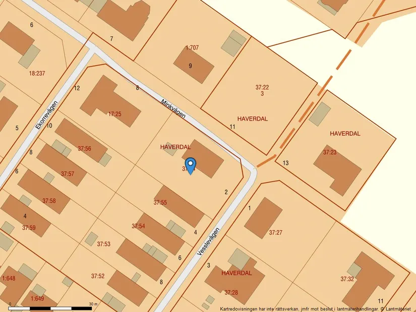 Villa, Vesslevägen 2, Haverdal, Halmstad