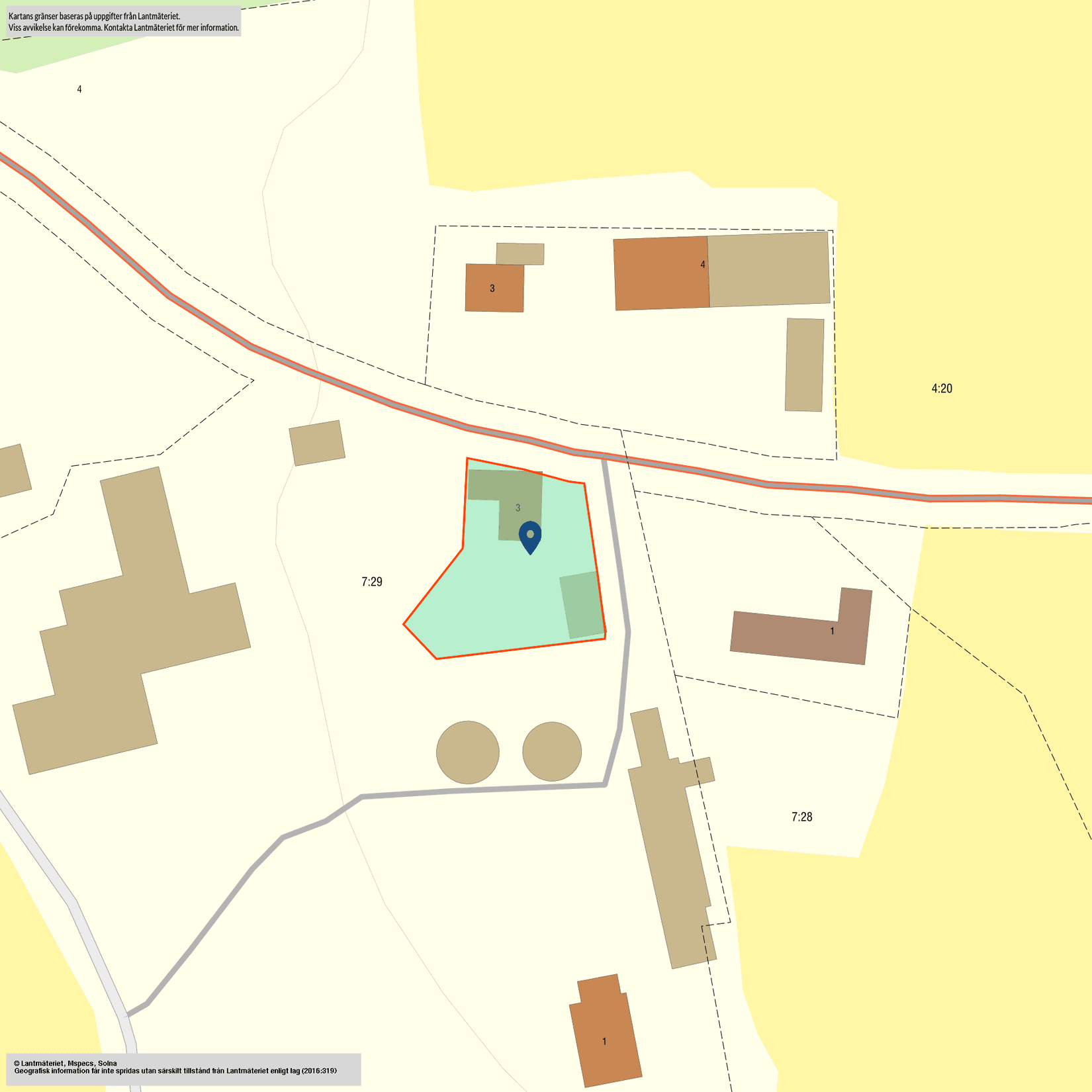 Villa, Vinköl Berget 3, Skara