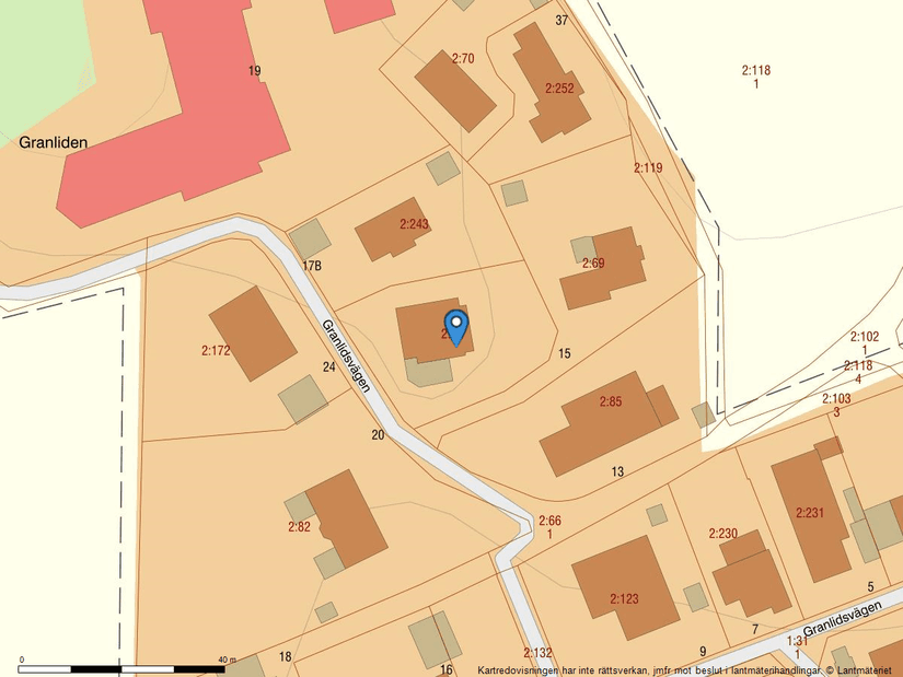 Villa, Granlidsvägen 17A, Hovås, Göteborg