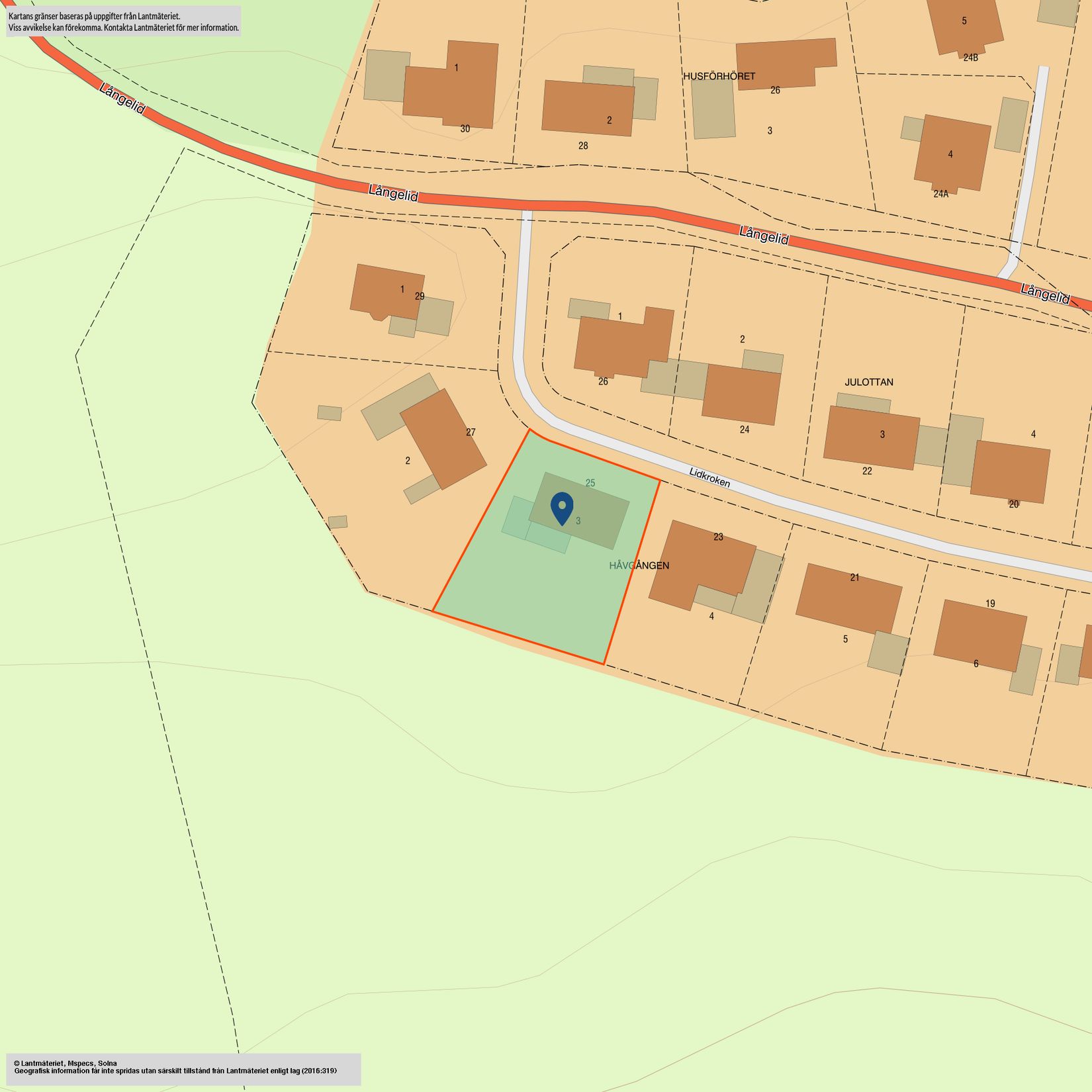 Villa, Lidkroken 25, Rödsle, Oskarshamn
