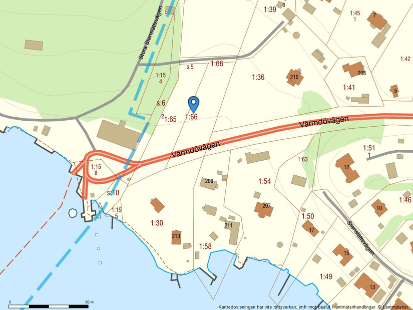 Tomt, Stora Stenslättsvägen 2, Värmdö