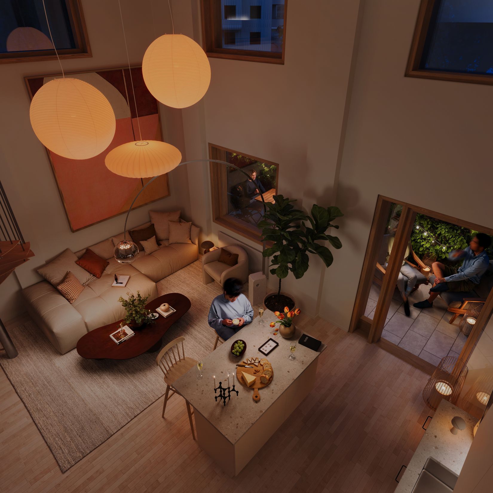 Bostadsrätt, Gaffelseglet 19 lgh 2603 Vyn, våning 16, skylevel, högst upp, Vega, Haninge