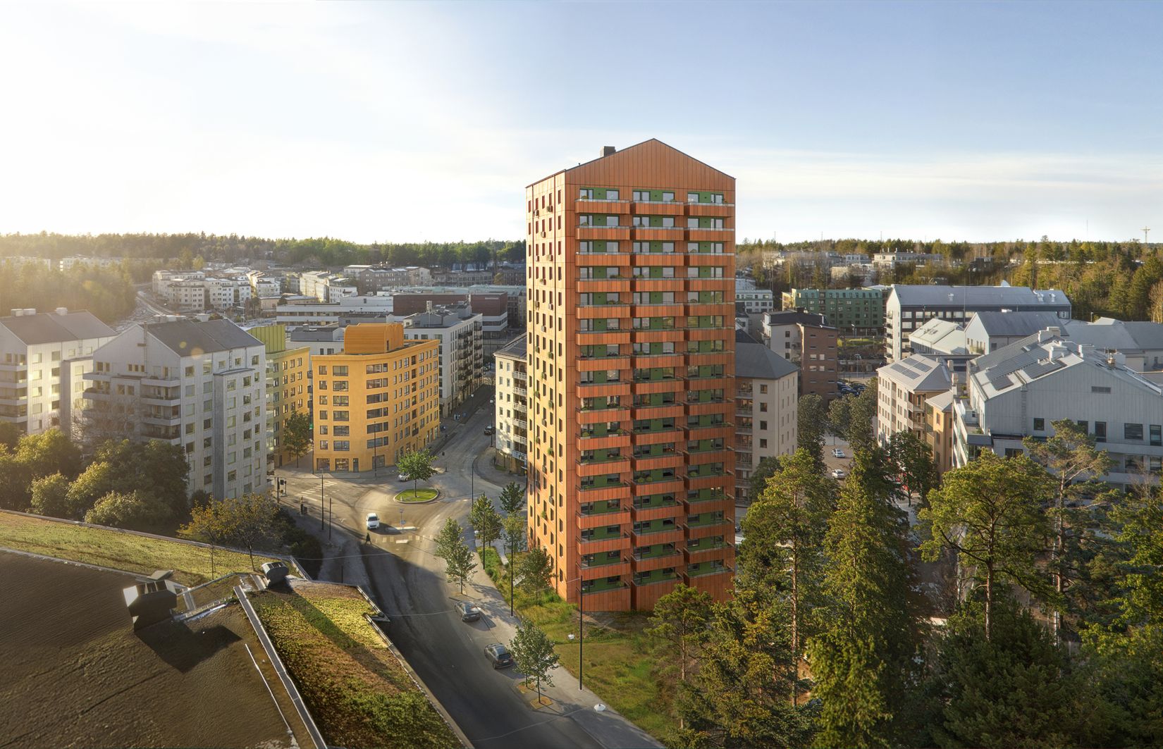 Bostadsrätt, Gaffelseglet 19 lgh 2603 Vyn, våning 16, skylevel, högst upp, Vega, Haninge