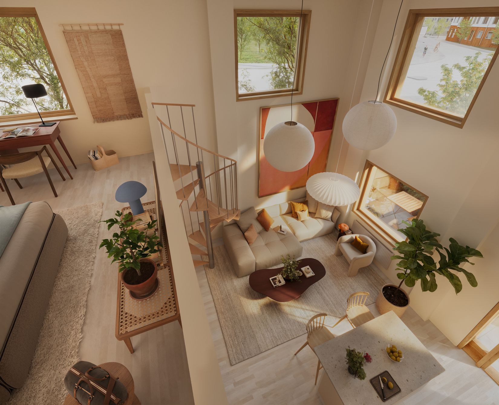 Bostadsrätt, Gaffelseglet 19 lgh 2603 Vyn, våning 16, skylevel, högst upp, Vega, Haninge