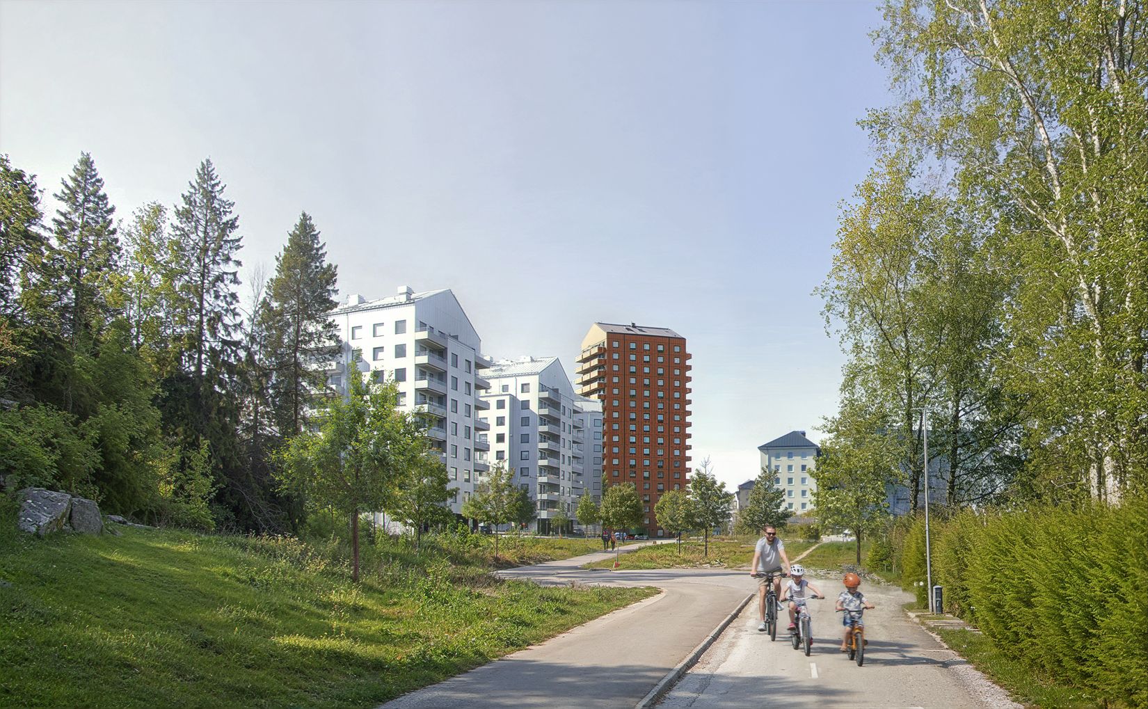 Bostadsrätt, Gaffelseglet 19 lgh 2603 Vyn, våning 16, skylevel, högst upp, Vega, Haninge