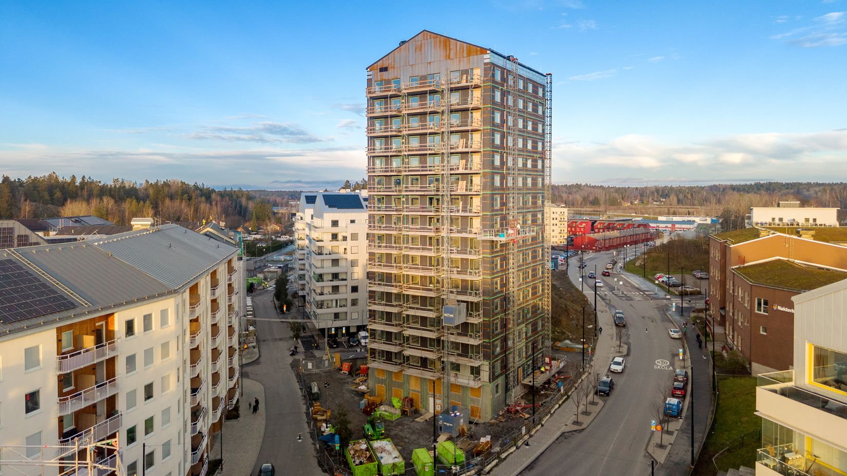 Bostadsrätt, Gaffelseglet 19 lgh 2603 Vyn, våning 16, skylevel, högst upp, Vega, Haninge