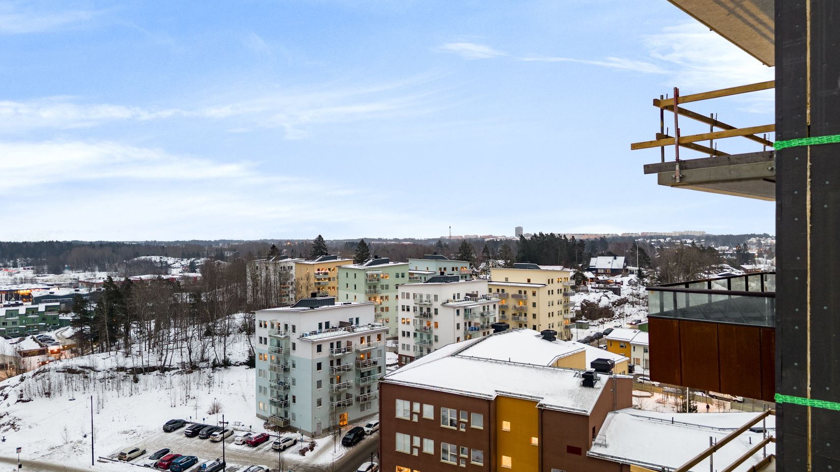 Bostadsrätt, Gaffelseglet 19 lgh 2603 Vyn, våning 16, skylevel, högst upp, Vega, Haninge