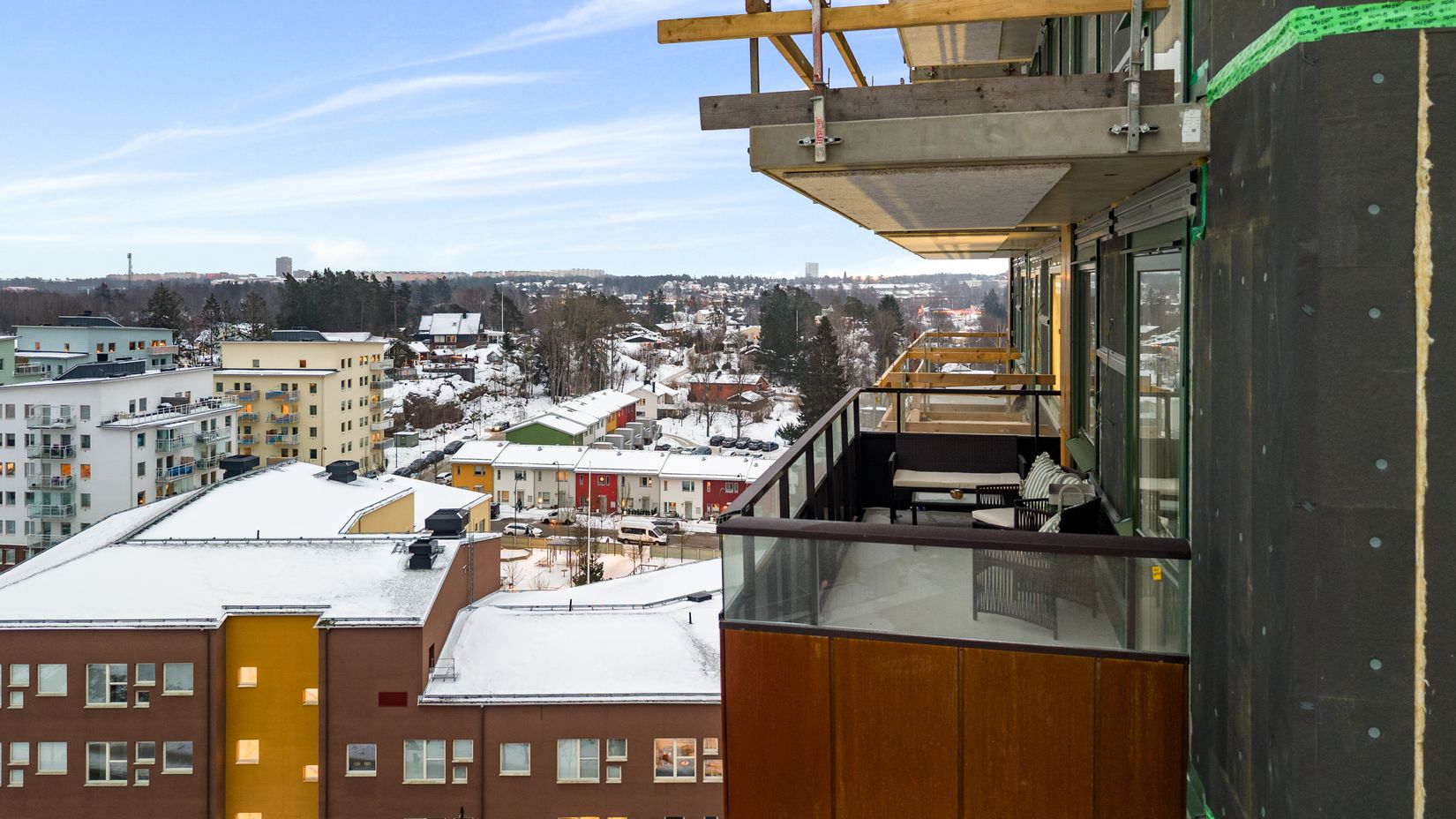 Bostadsrätt, Gaffelseglet 19 lgh 2603 Vyn, våning 16, skylevel, högst upp, Vega, Haninge
