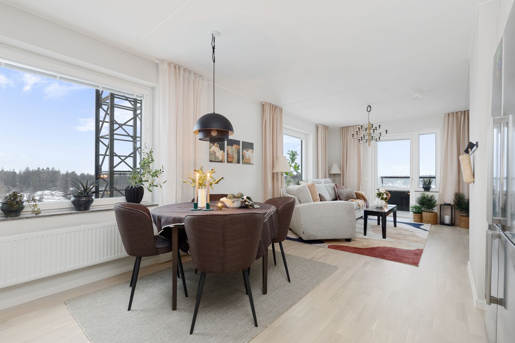 Bostadsrätt, Gaffelseglet 19 lgh 2603 Vyn, våning 16, skylevel, högst upp, Vega, Haninge