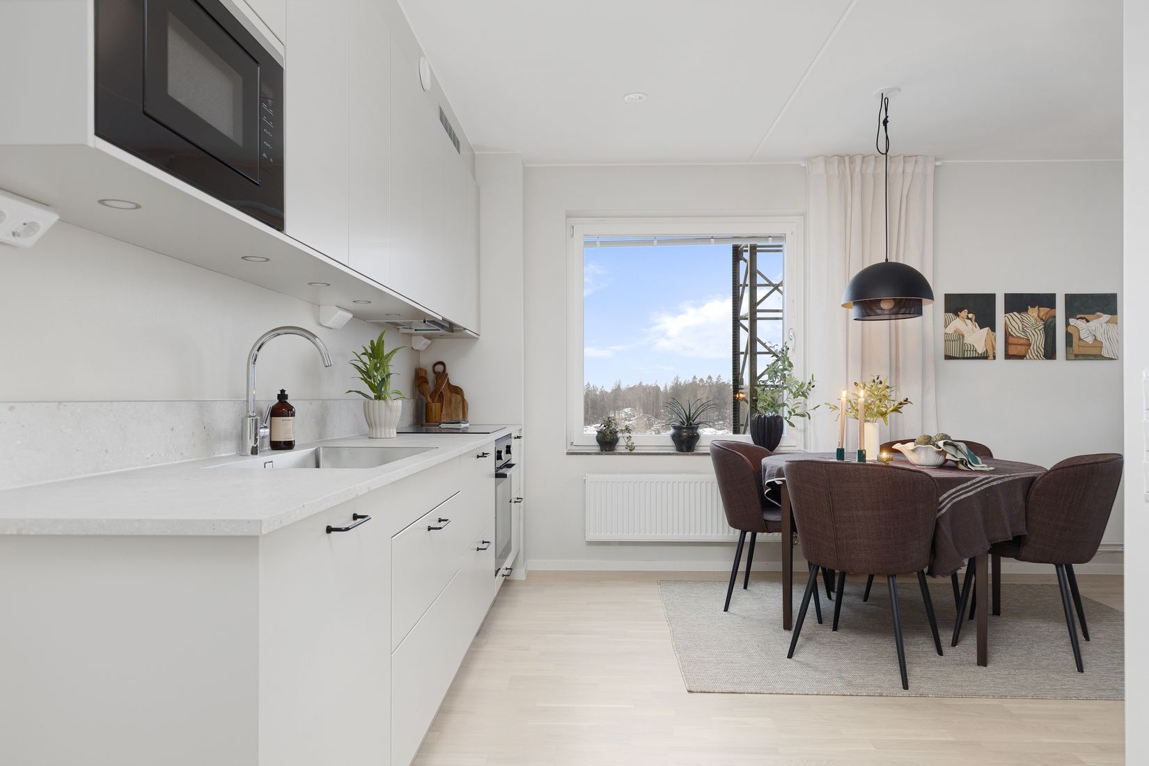 Bostadsrätt, Gaffelseglet 19 lgh 2603 Vyn, våning 16, skylevel, högst upp, Vega, Haninge