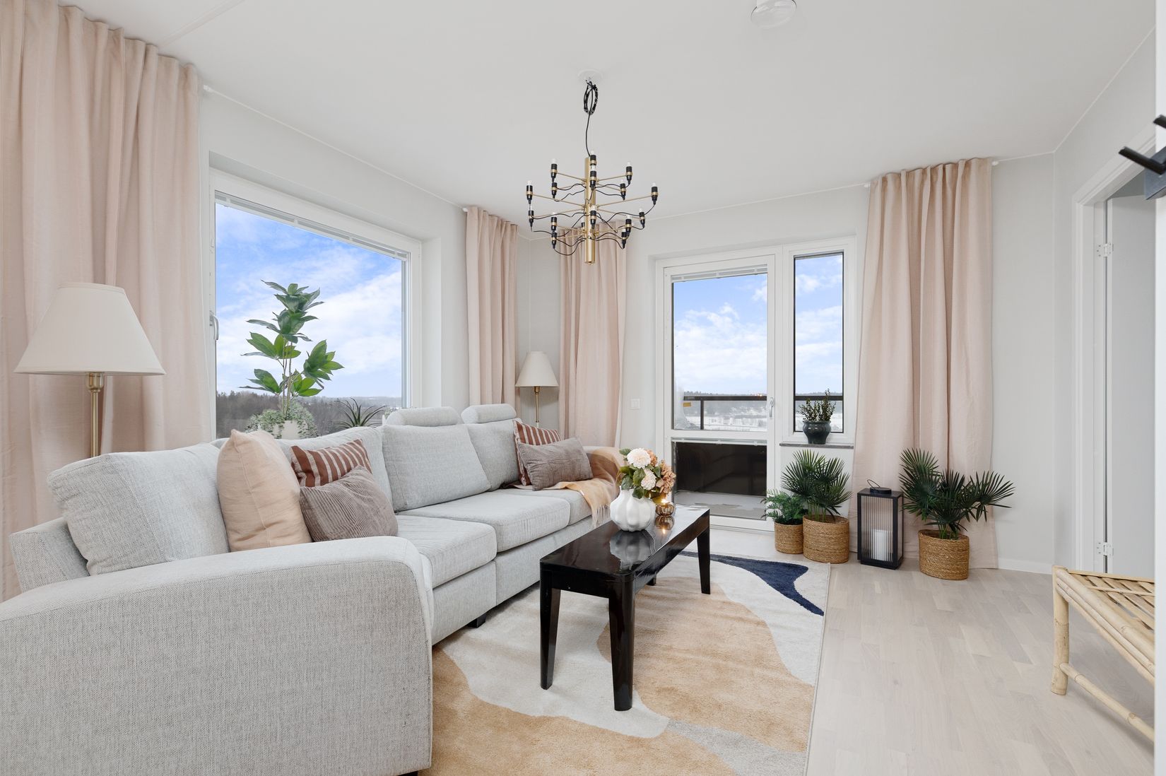Bostadsrätt, Gaffelseglet 19 lgh 2603 Vyn, våning 16, skylevel, högst upp, Vega, Haninge