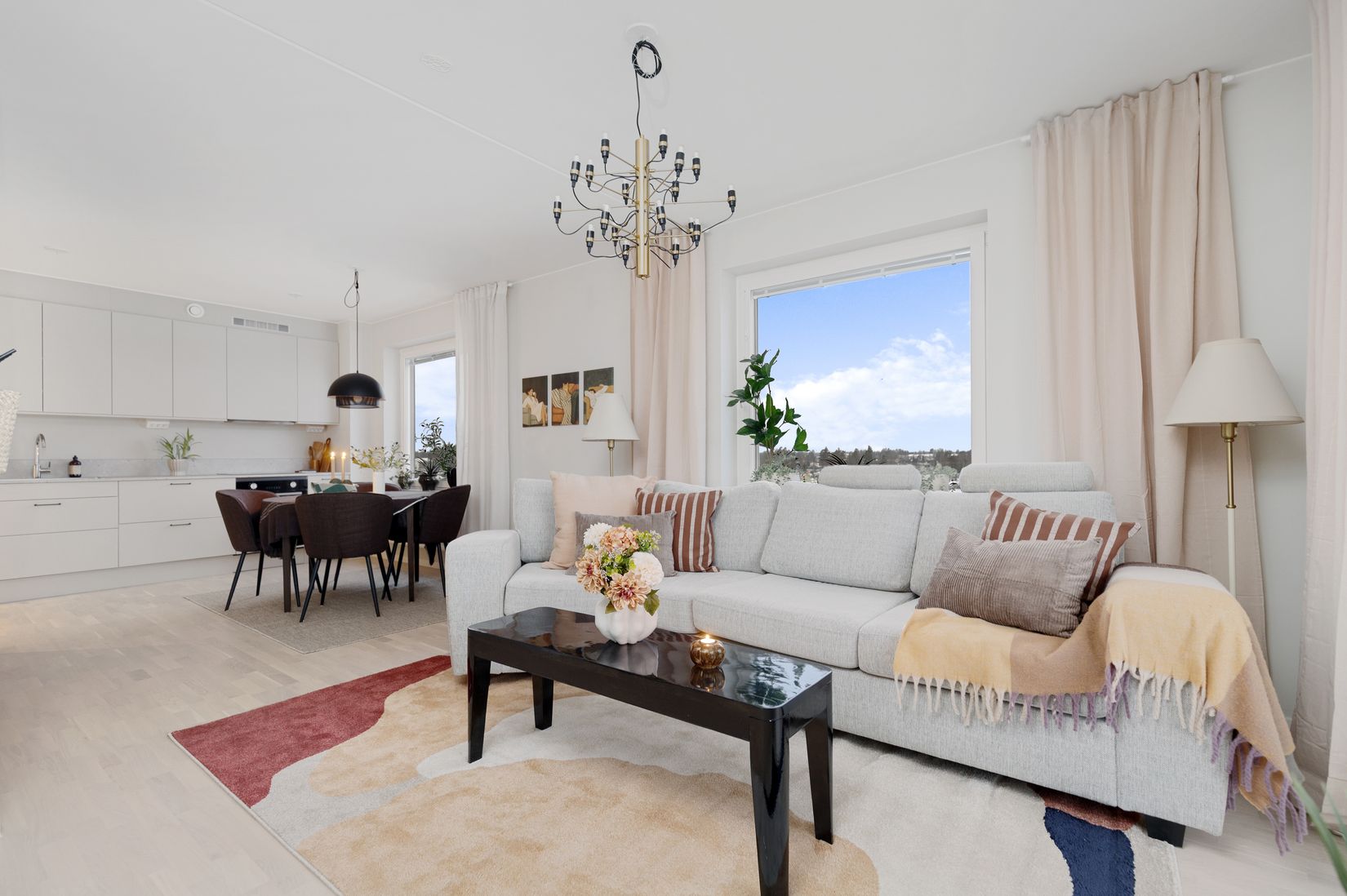 Bostadsrätt, Gaffelseglet 19 lgh 2603 Vyn, våning 16, skylevel, högst upp, Vega, Haninge
