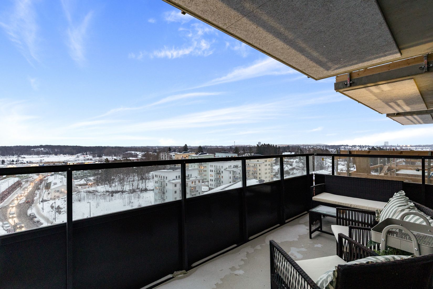 Bostadsrätt, Gaffelseglet 19 lgh 2603 Vyn, våning 16, skylevel, högst upp, Vega, Haninge