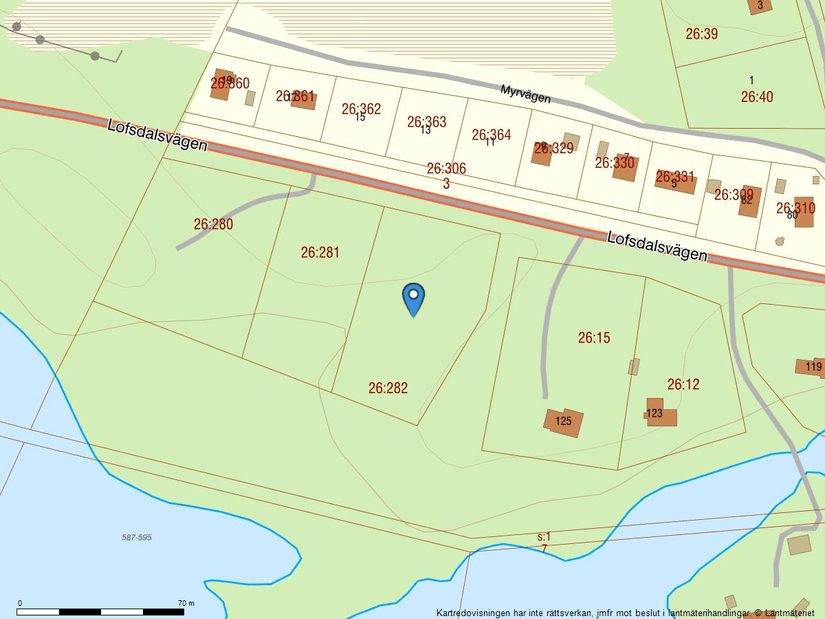 Tomt, Lofsdalsvägen, Lofsdalen 26:282, Härjedalen