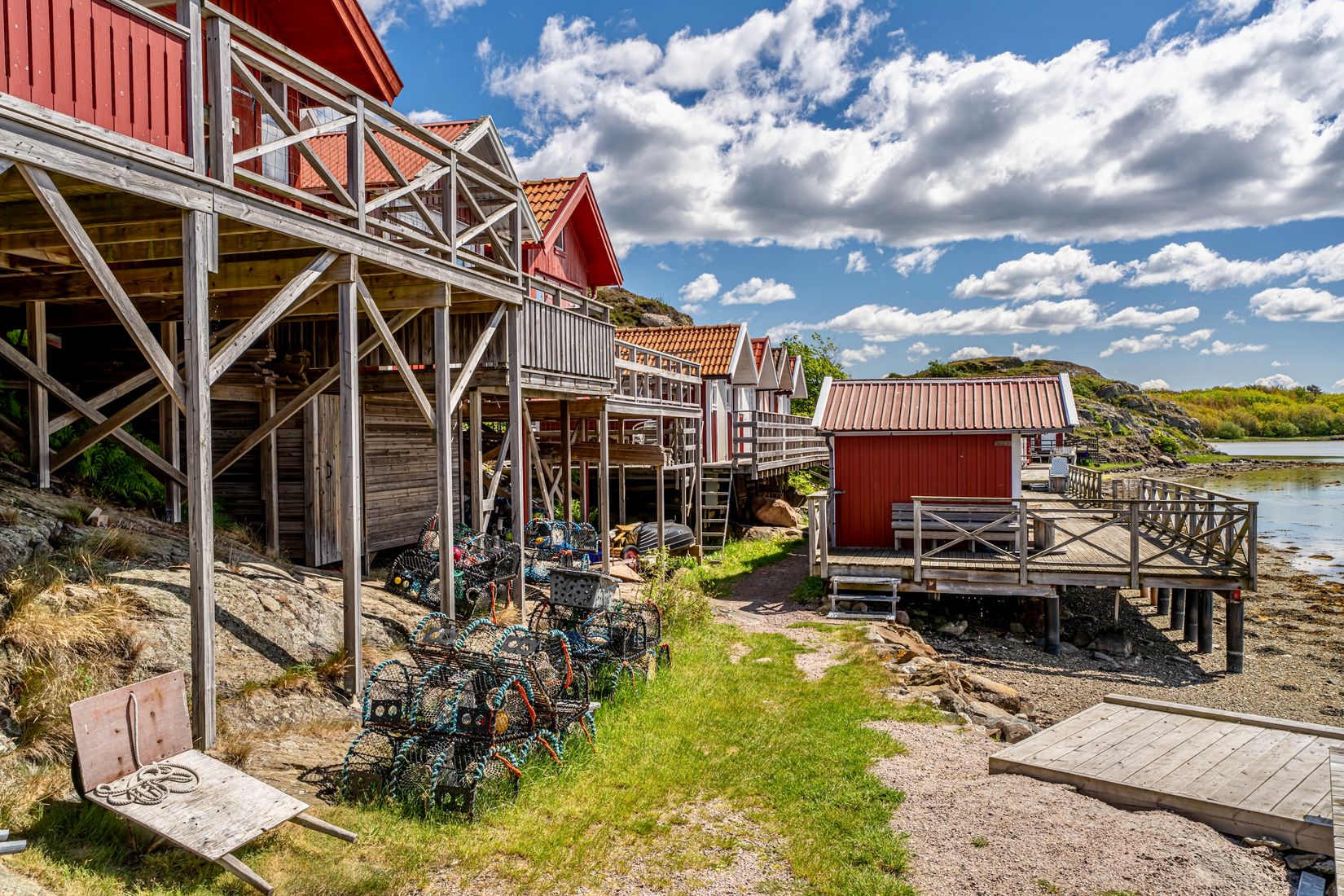 Fritidshus, Sjöbod 10-8-087 vid Värbo i Grundsund, Grundsund, Lysekil