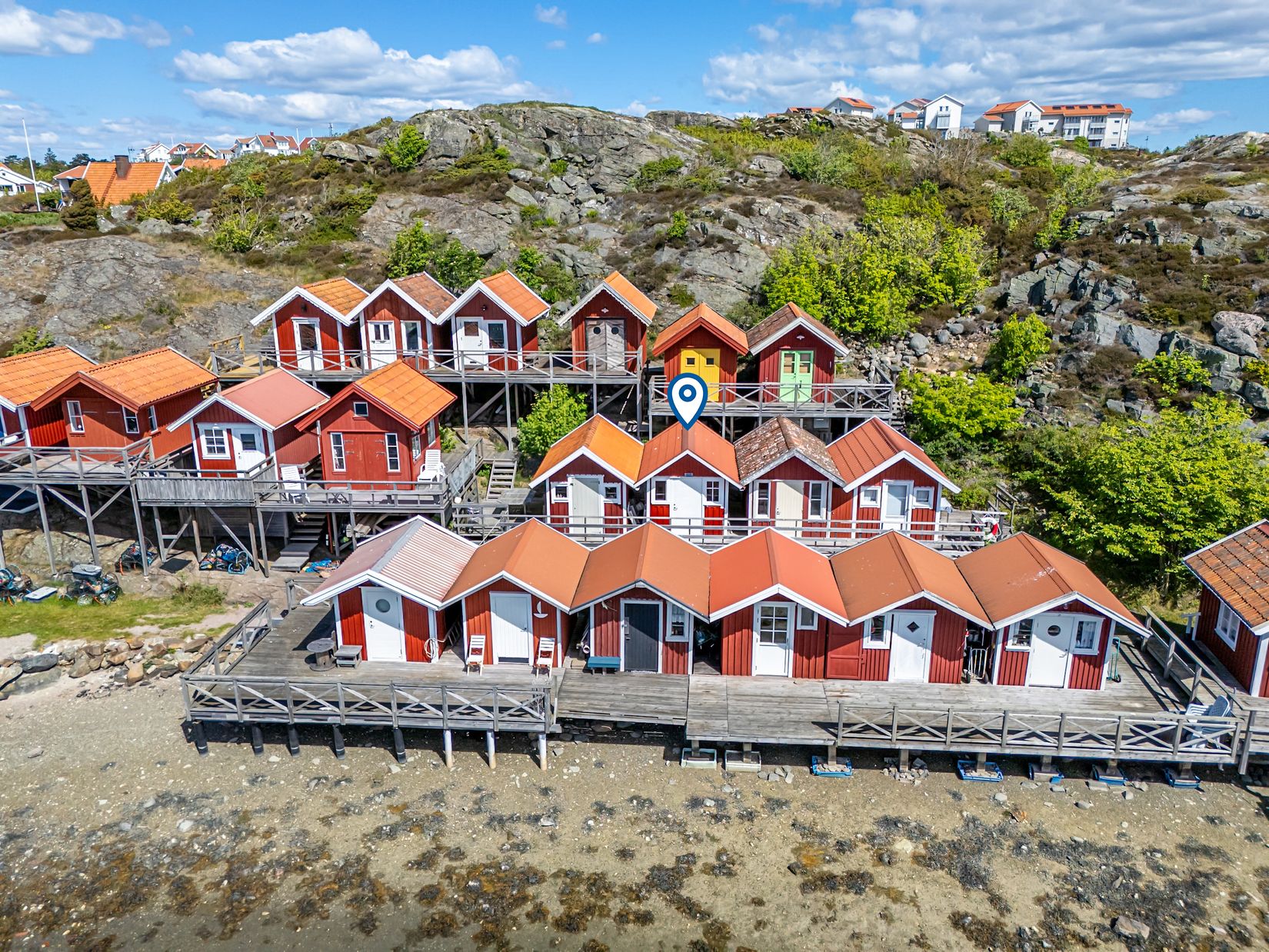 Fritidshus, Sjöbod 10-8-087 vid Värbo i Grundsund, Grundsund, Lysekil