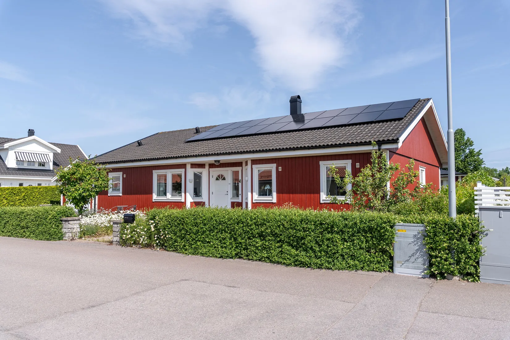 Villa, Hedvig Eleonoras gata 11, Drottningmarken, Vadstena