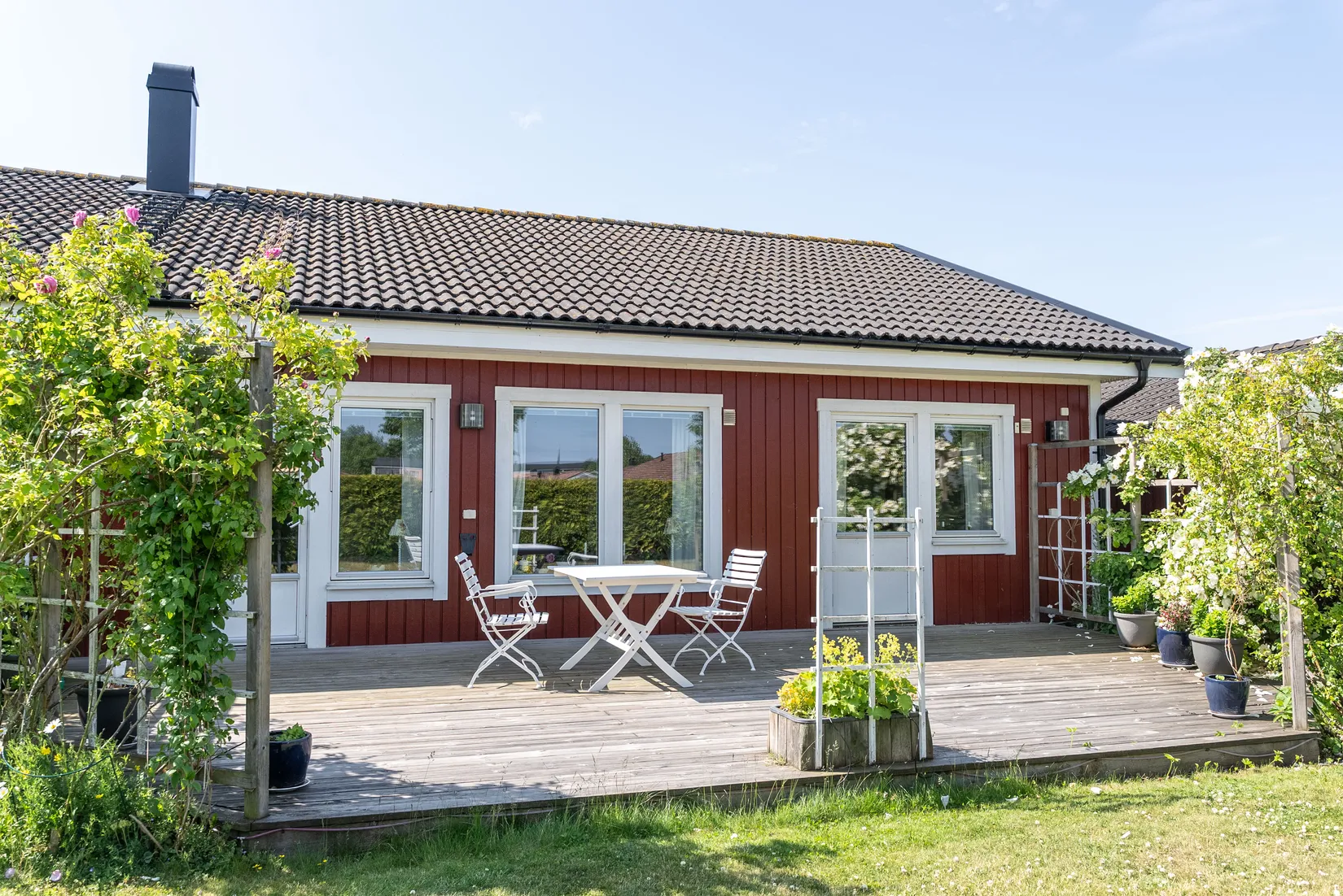 Villa, Hedvig Eleonoras gata 11, Drottningmarken, Vadstena