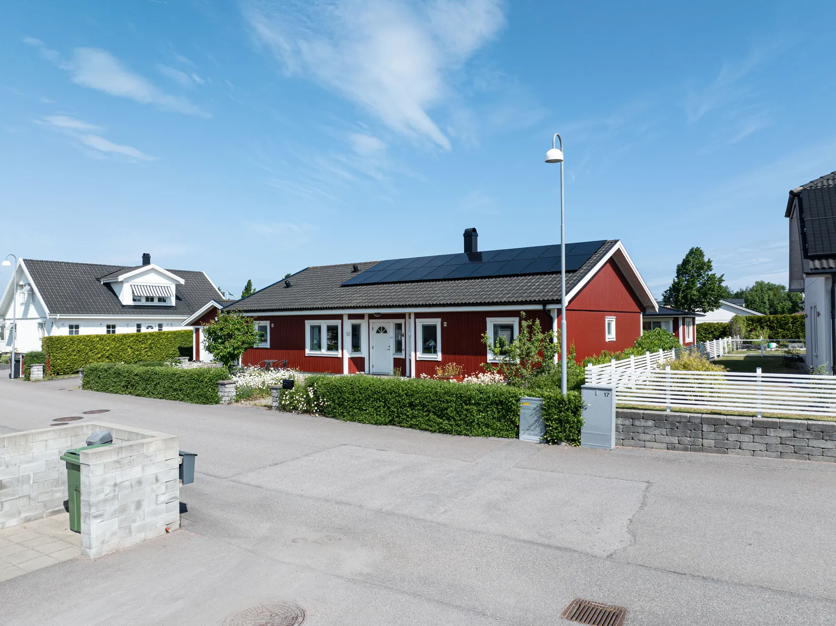 Villa, Hedvig Eleonoras gata 11, Drottningmarken, Vadstena