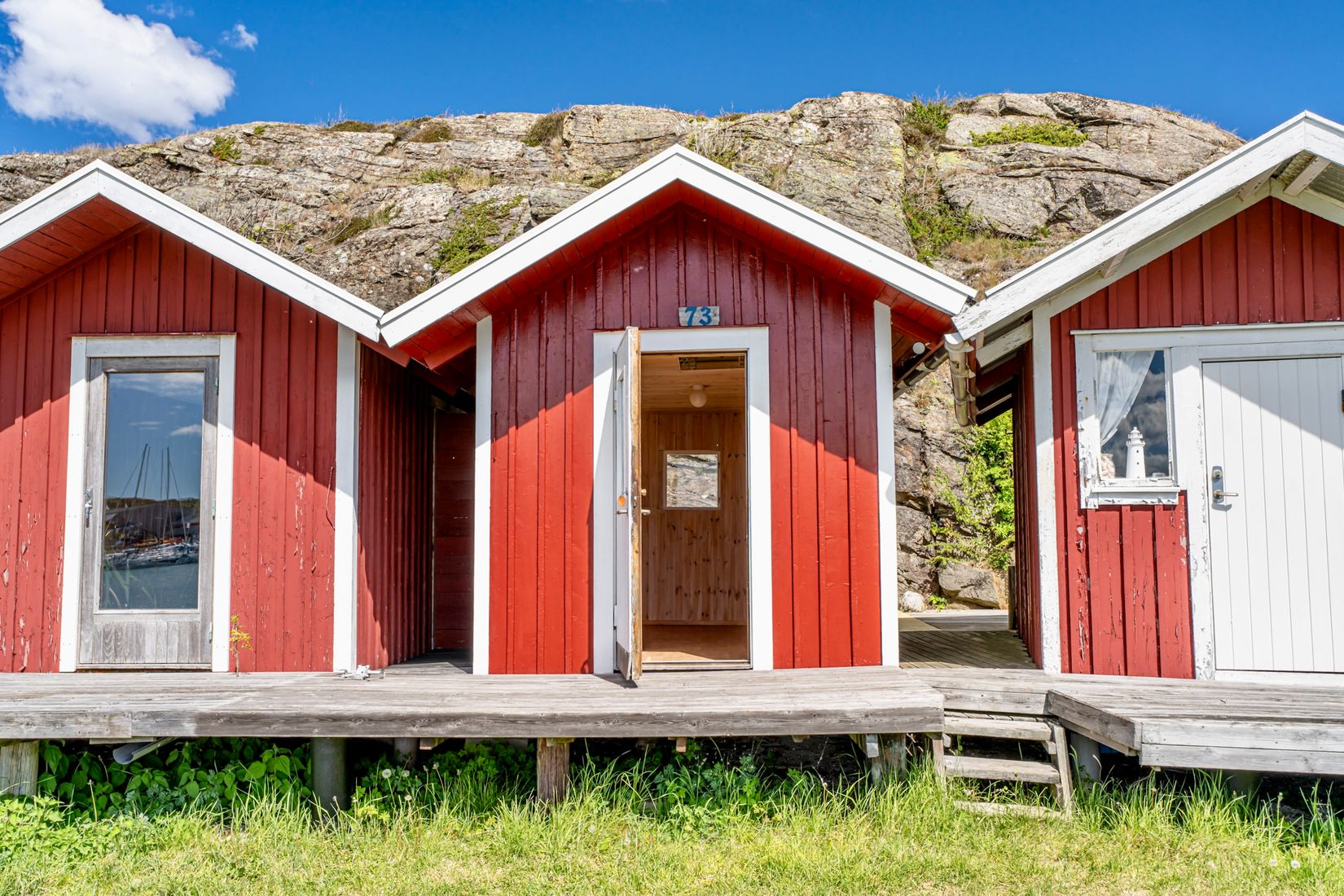 Fritidshus, Sjöbod 10-8-073 vid Värbo i Grundsund, Grundsund, Lysekil