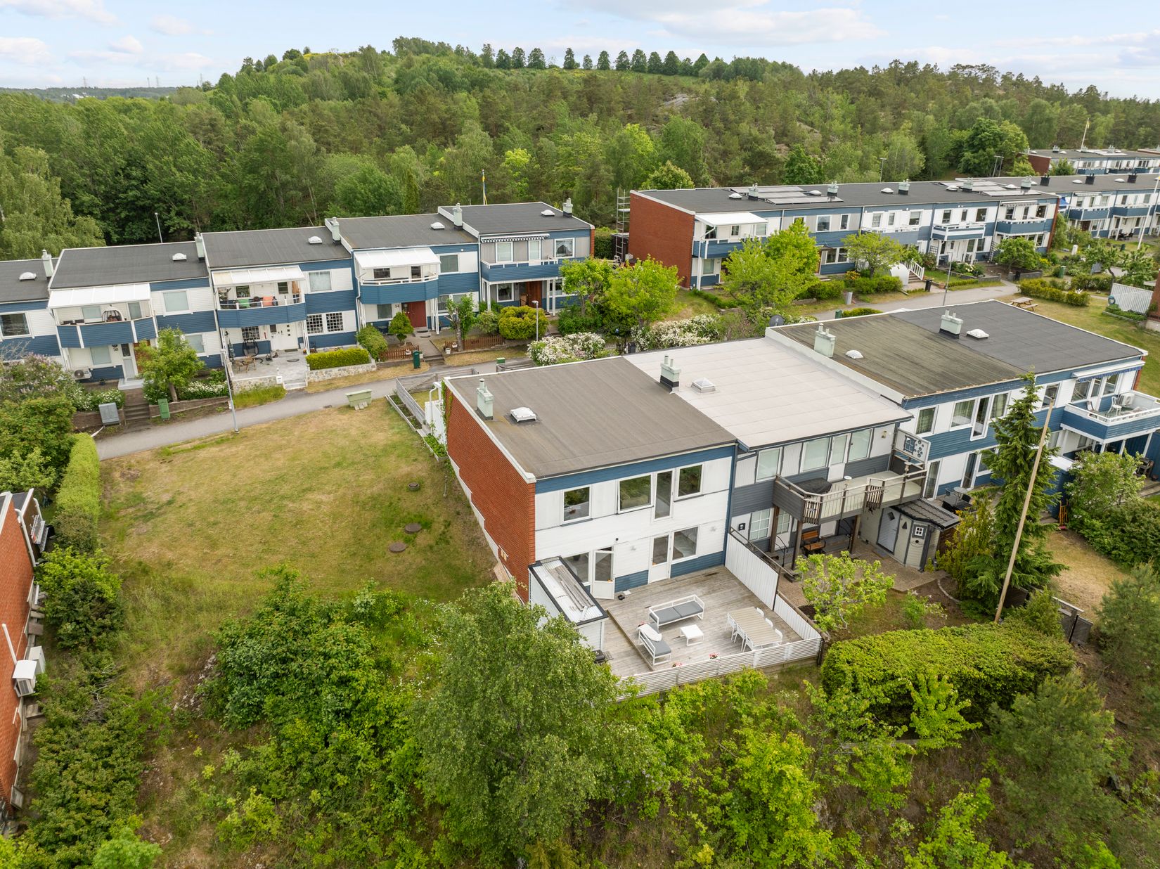 Villa, Radhus, Örnholmsbrinken 58, Johannesdal - Vårberg, Stockholm