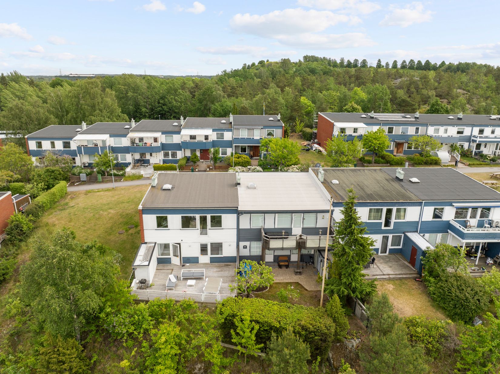 Villa, Radhus, Örnholmsbrinken 58, Johannesdal - Vårberg, Stockholm