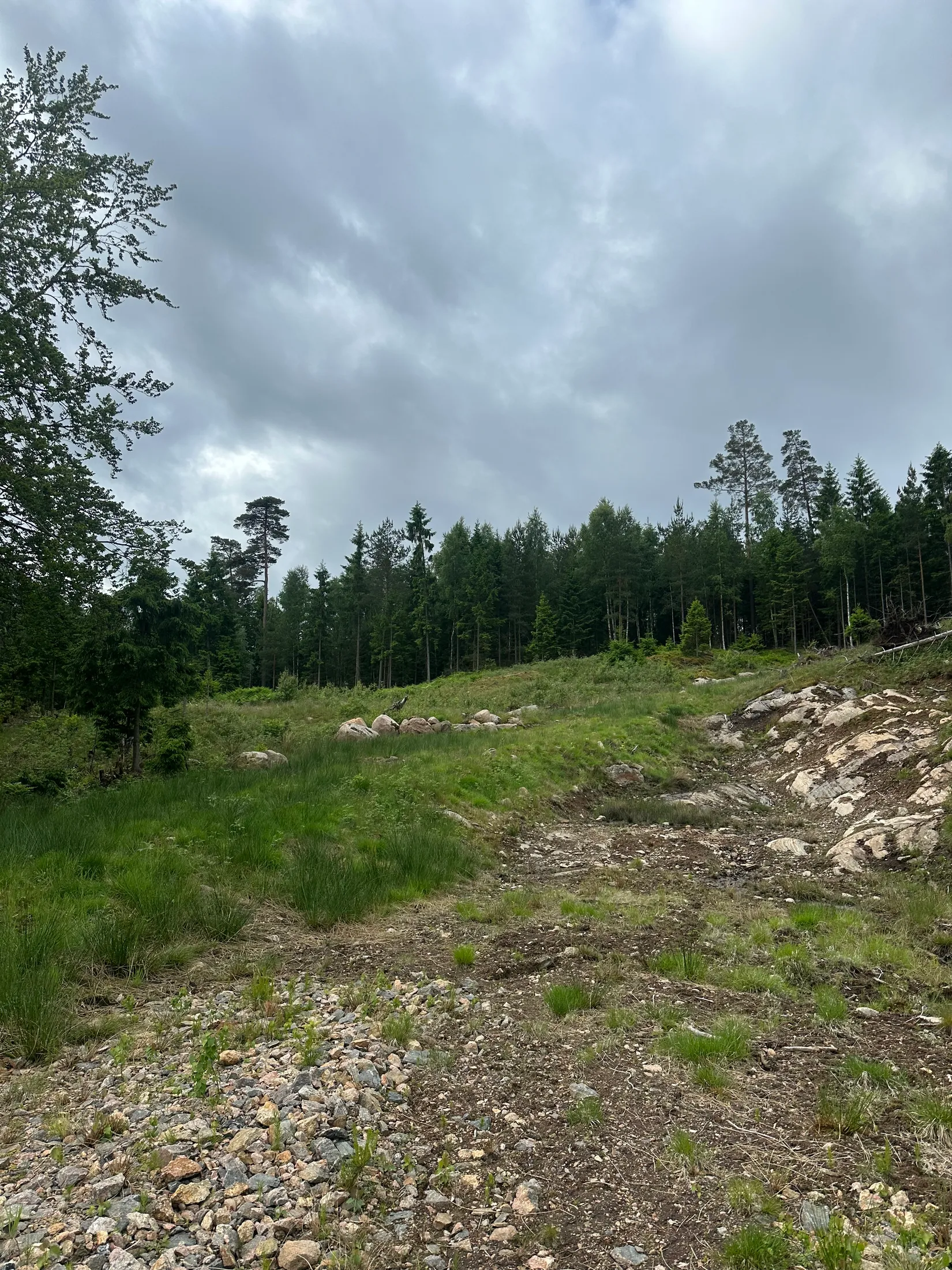 Tomt, Rymlig tomt där väg och stora delar av markarbetet står klart , Simmenäs, Alingsås
