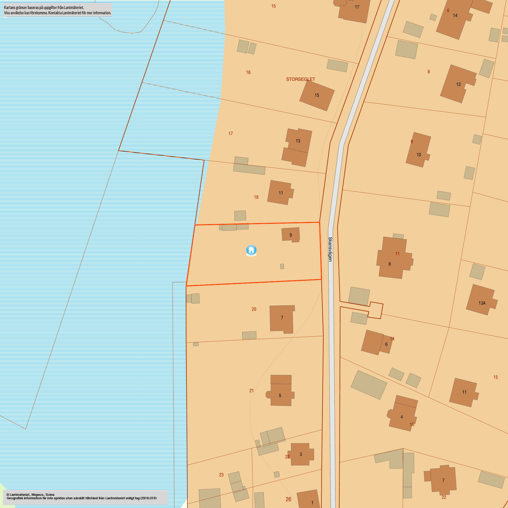 Fritidshus, Skansvägen 9, Hästö, Karlskrona