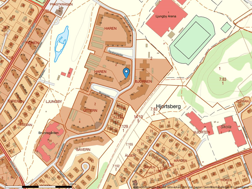 Bostadsrätt, Harabergsgatan 7C, Centralt, Ljungby