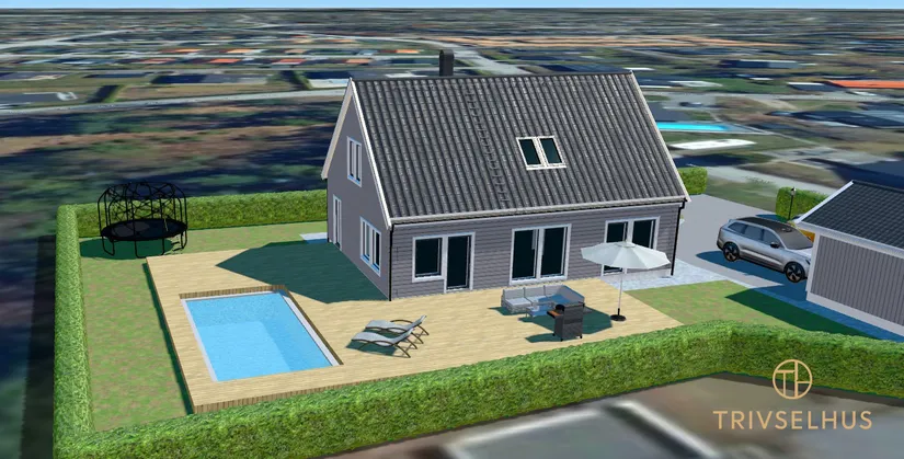 Tomt, Genvägen 1B, Hanviken/Trollbäcken, Tyresö