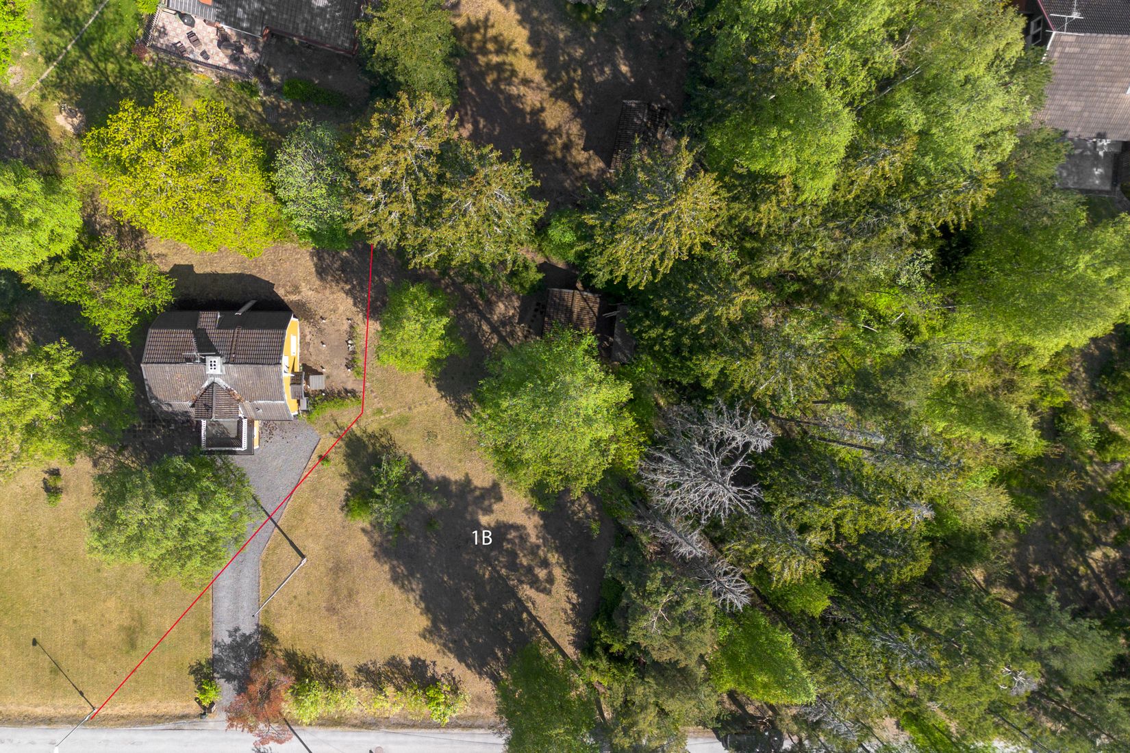 Tomt, Genvägen 1B, Hanviken/Trollbäcken, Tyresö