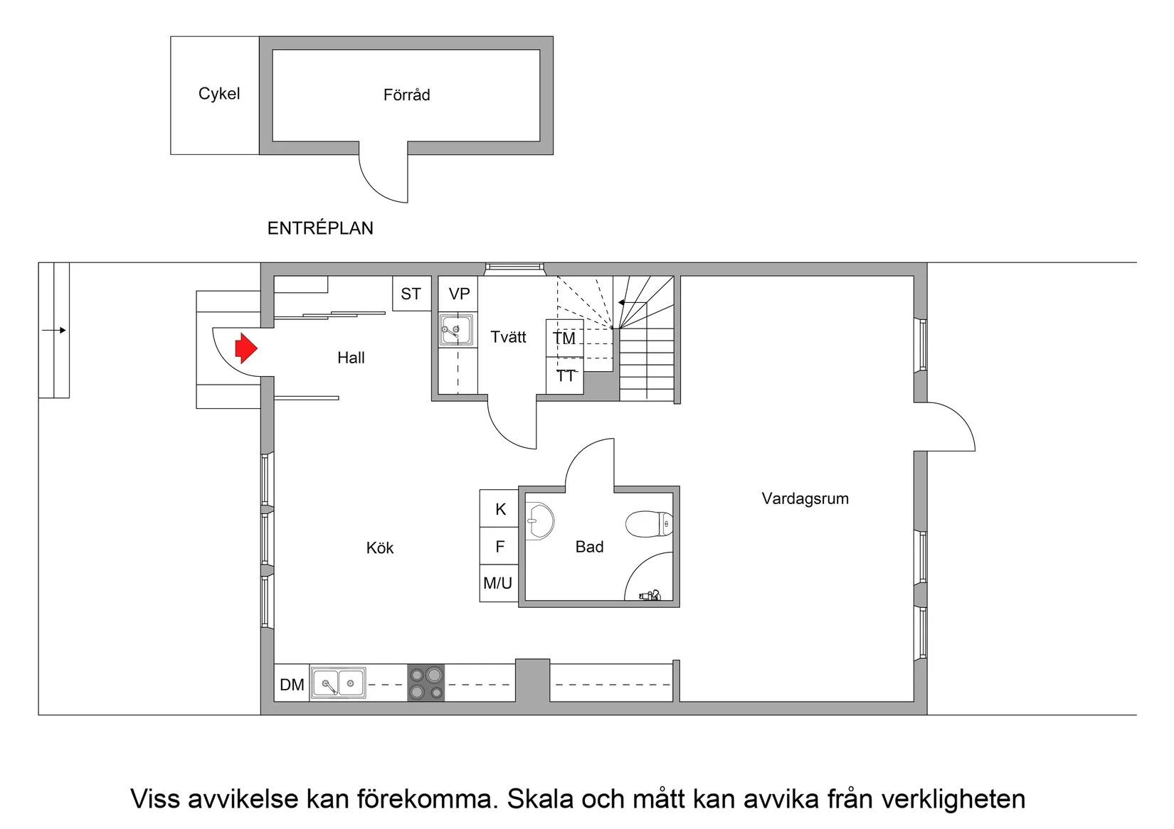 Bostadsrätt, Villa, Åkersrovägen 65, Åkersberg, Enköping