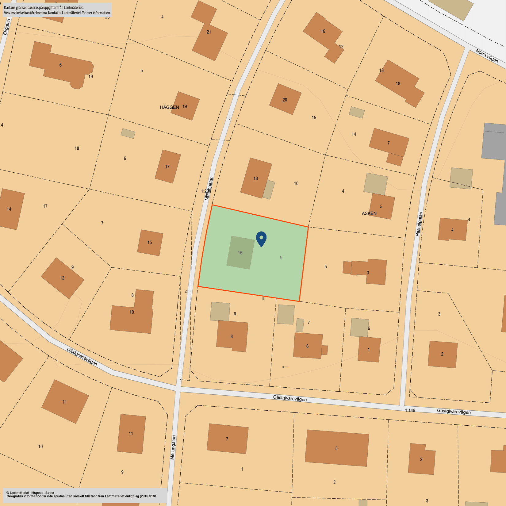 Villa, Mellangatan 16, Tibro