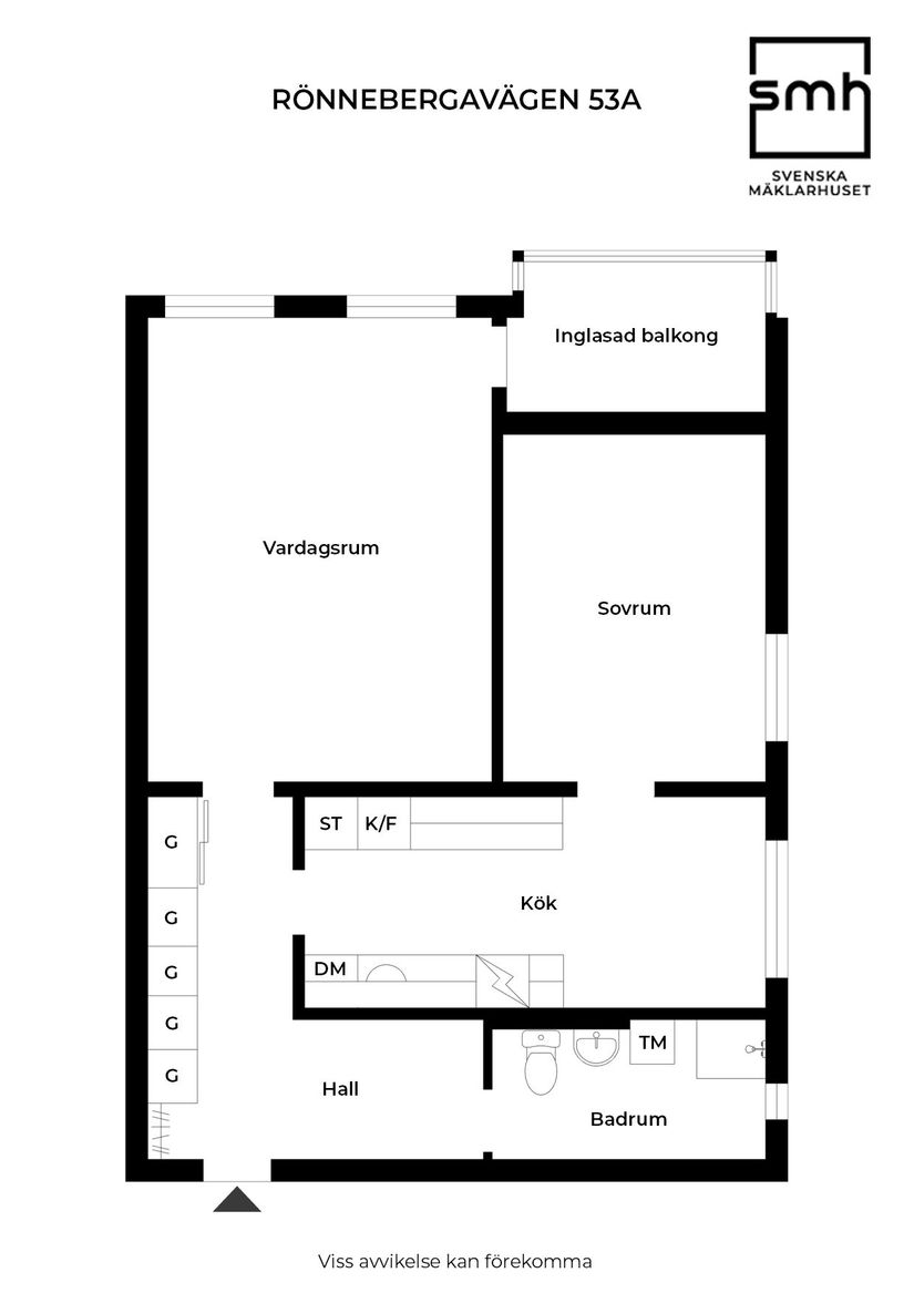 Bostadsrätt, Rönnebergavägen 53A, Norr, Eslöv