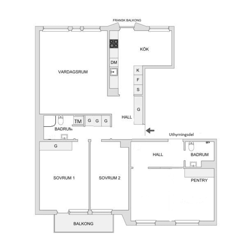 Bostadsrätt, Birkagatan 16, Vasastan - Birkastan, Stockholm