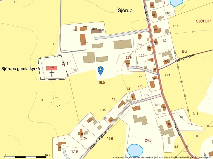 Gård/Skog, Sjörupsvägen 281-17, Sjörup, Ystad