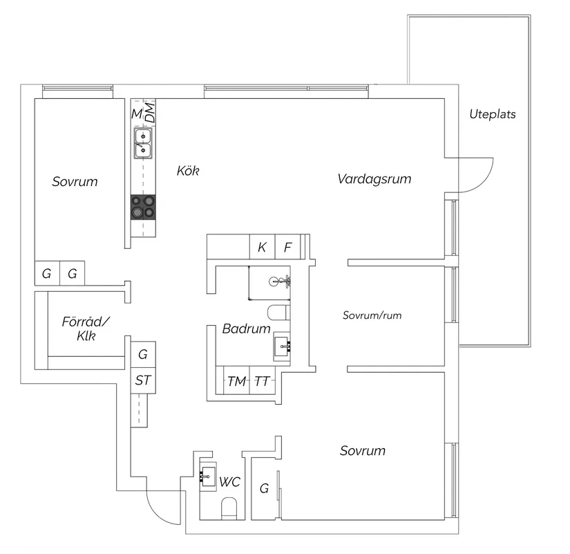 Bostadsrätt, Carl Söderbergs allé 3, Kirseberg, Malmö
