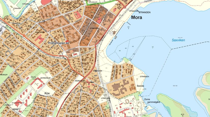 Bostadsrätt, Fridhemsplan 4A, Centralt, Mora