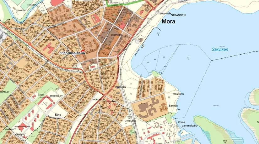 Bostadsrätt, Fridhemsplan 4A, Centralt, Mora