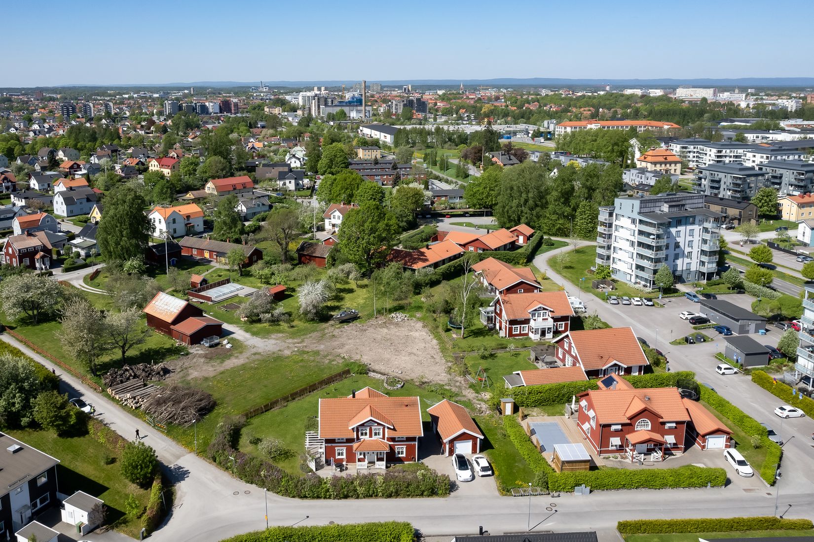 Tomt, Kollergångsgatan 9, Almby, Örebro