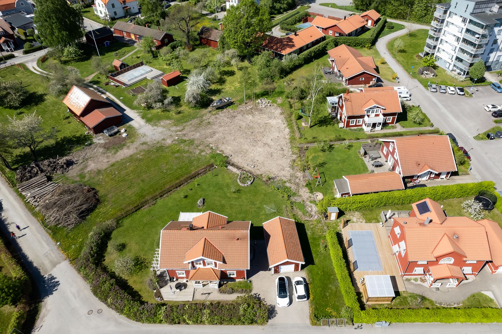 Tomt, Kollergångsgatan 9, Almby, Örebro