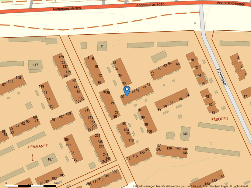 Bostadsrätt, Fäbodgatan 42, Anderstorp, Skellefteå