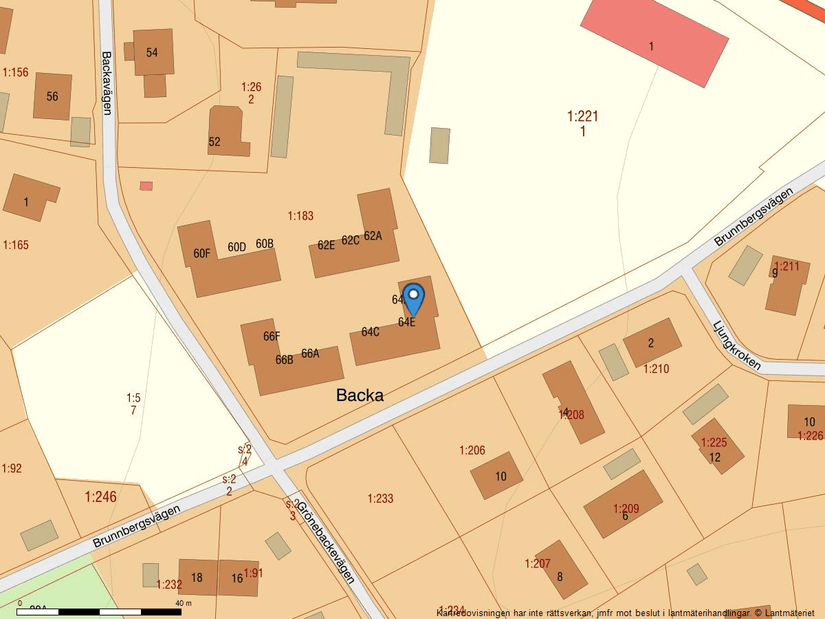 Bostadsrätt, Backa gård 64 a, Härryda