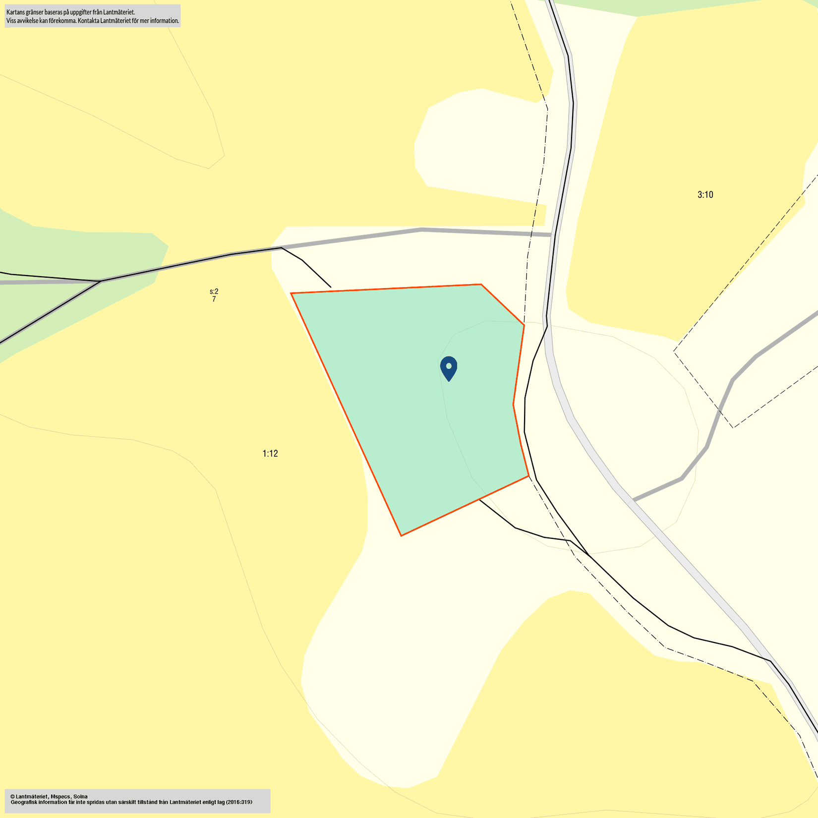 Tomt, Vedastan/Gråsta, Husby-Oppunda, Nyköping