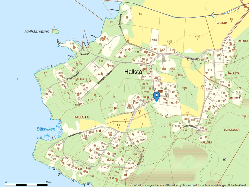 Tomt, Hallstavägen 43 / Fårbacksvägen 2 (tänkt adress), Adelsö, Ekerö