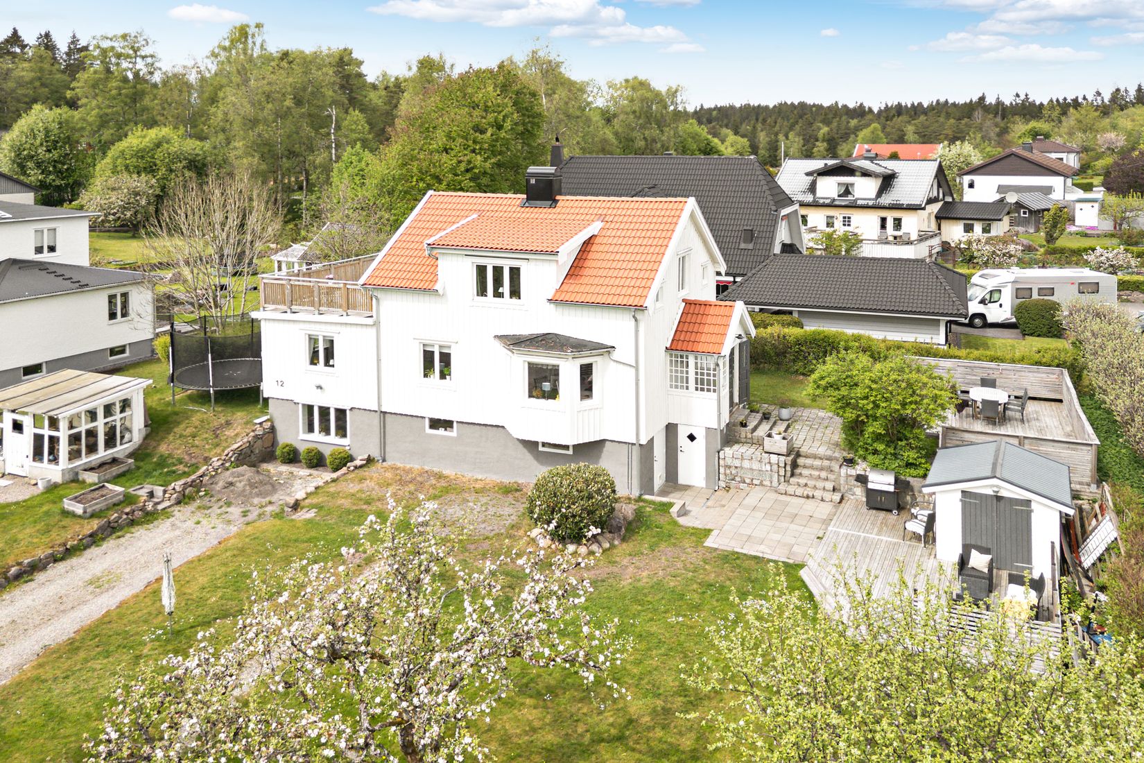 Villa, Häljasjövägen 12, Gånghester, Borås
