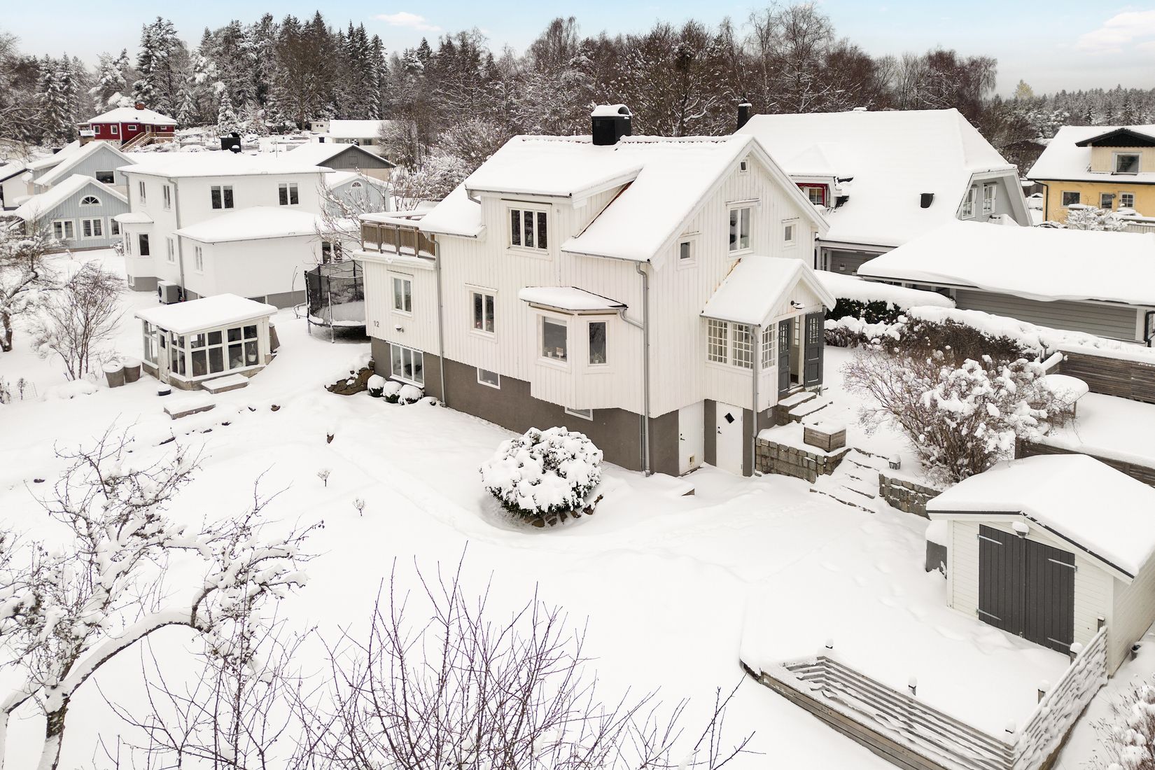 Villa, Häljasjövägen 12, Gånghester, Borås
