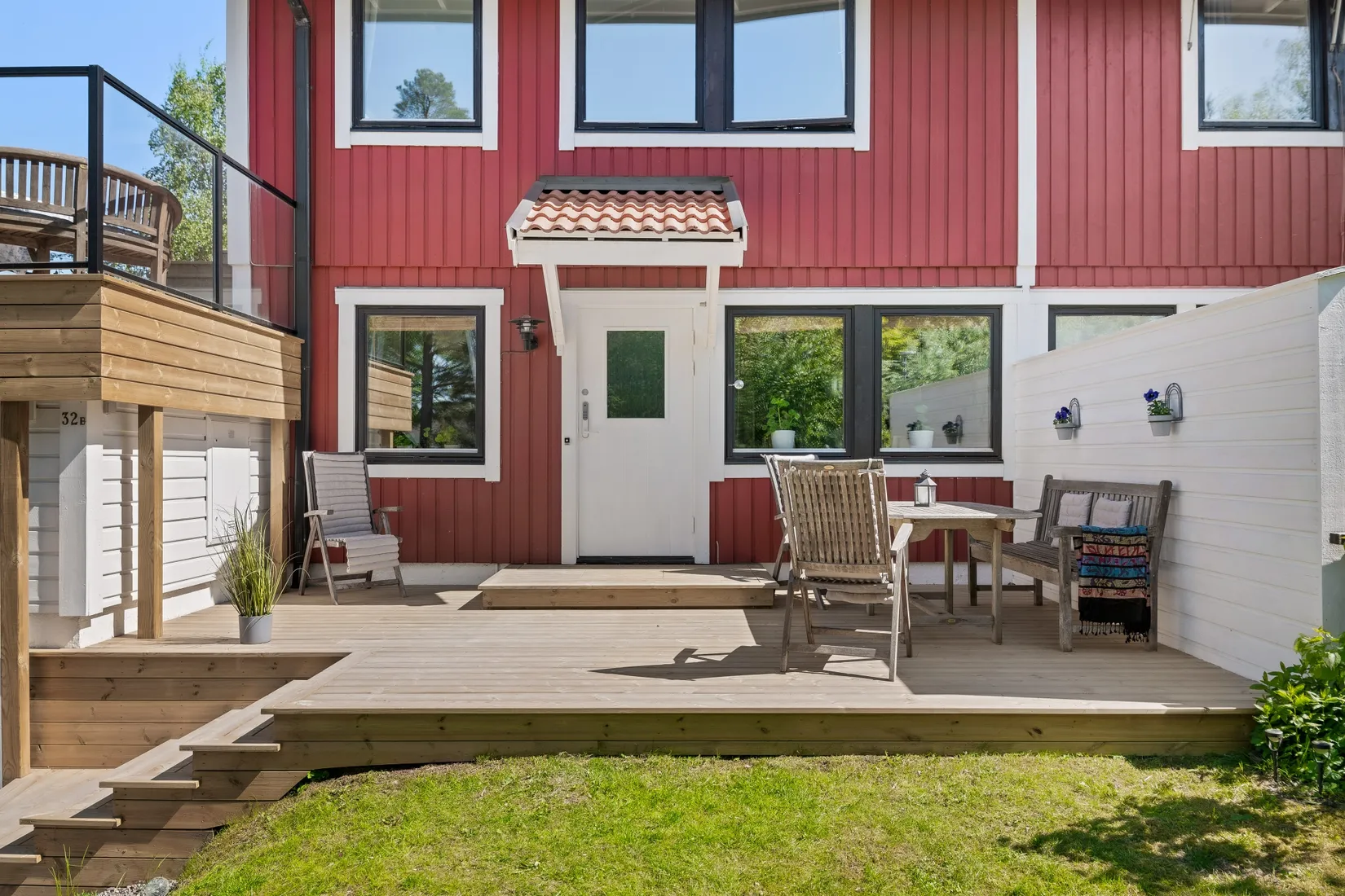 Villa, Radhus, Fredrikstrandsvägen 32B, Ekerö Brygga, Ekerö