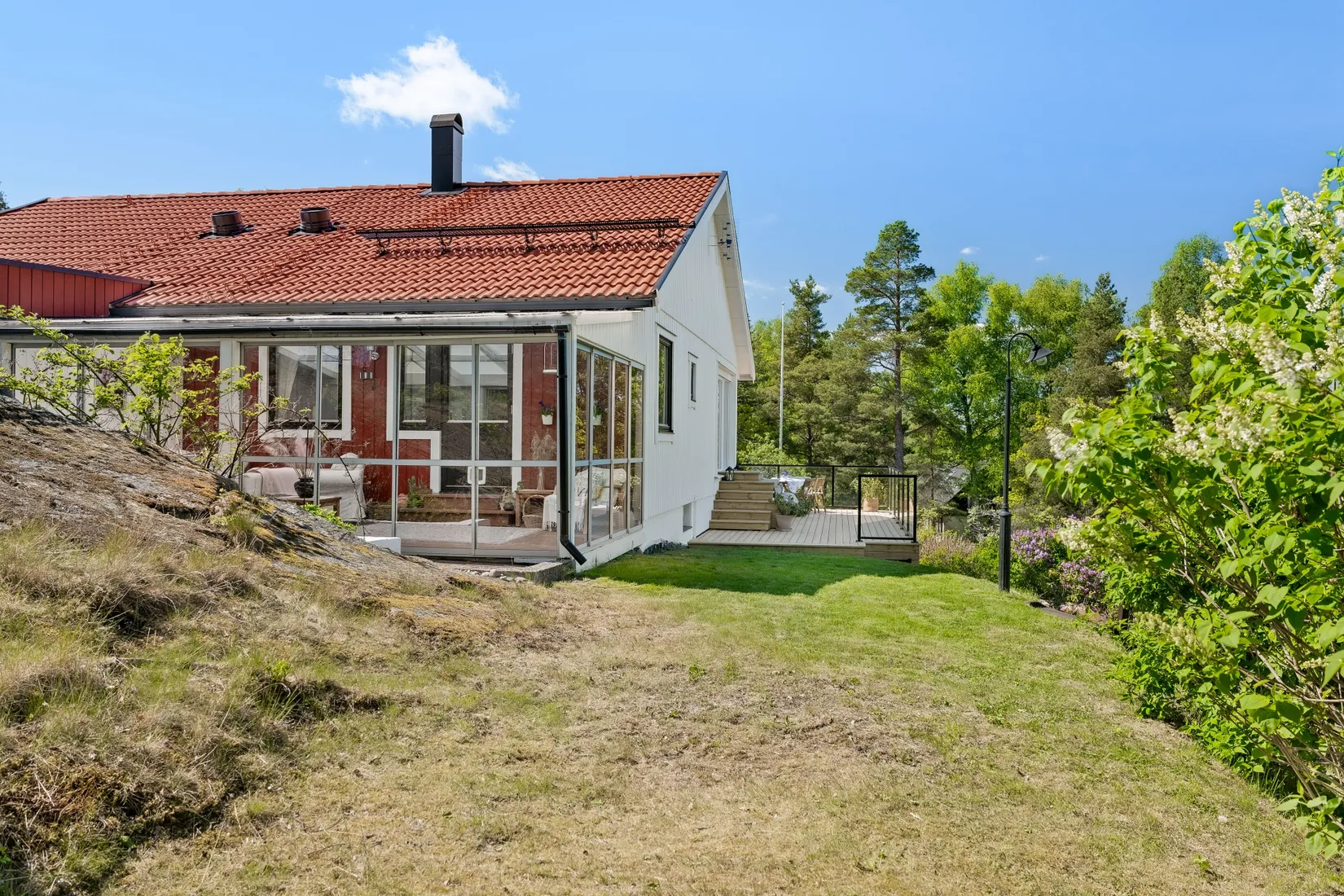 Villa, Radhus, Fredrikstrandsvägen 32B, Ekerö Brygga, Ekerö