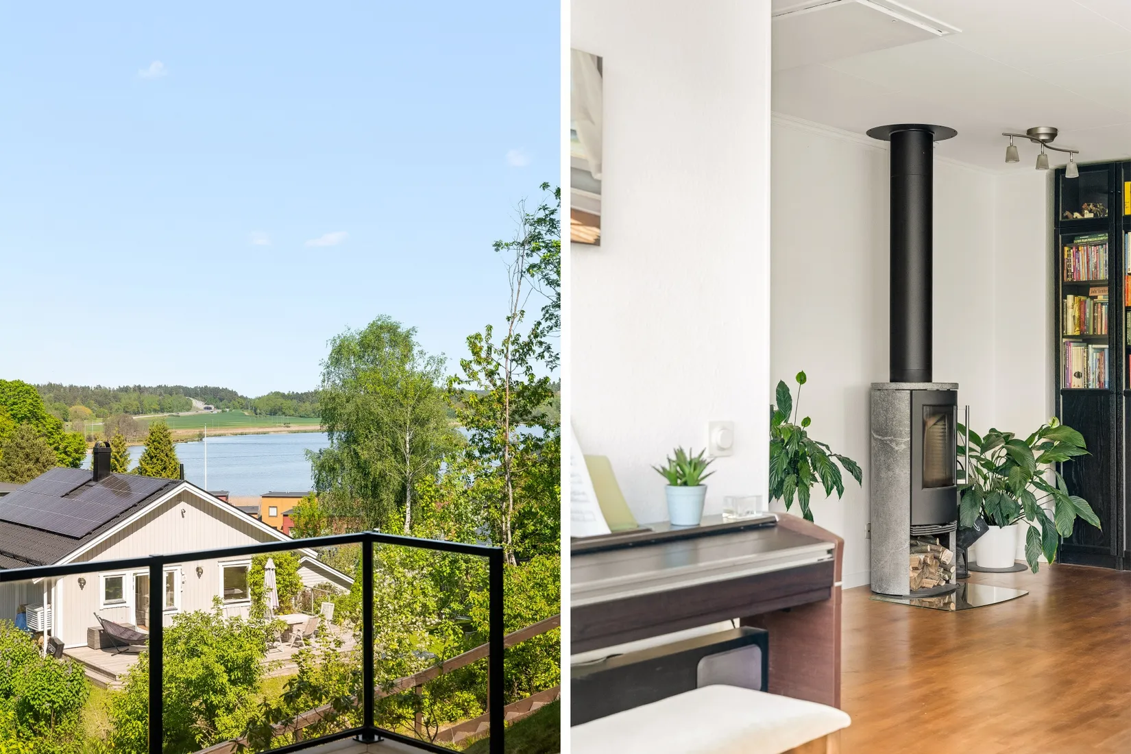 Villa, Radhus, Fredrikstrandsvägen 32B, Ekerö Brygga, Ekerö